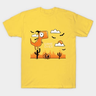 Game Over Dinosaur T-Shirt